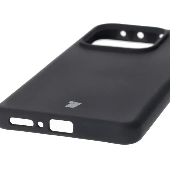 Silikonowe etui Bizon Soft Case do Xiaomi Redmi Note 14 5G czarne