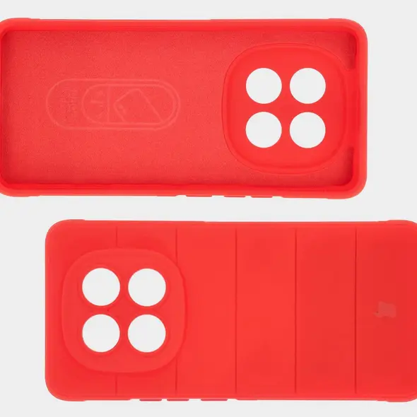 Pancerne etui Bizon Case Tur do Xiaomi Redmi Note 14 Pro Plus 5G czerwone