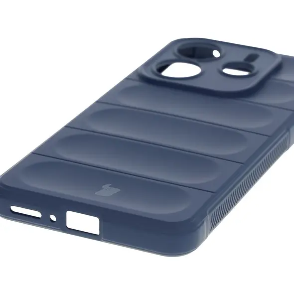 Pancerne etui Bizon Case Tur do Xiaomi Redmi Note 14 5G granatowe