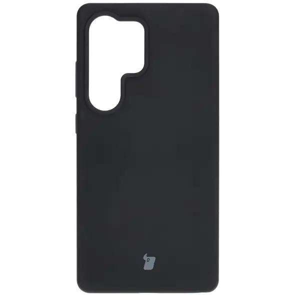 Silikonowe etui Bizon Soft Case do Samsung Galaxy S25 Ultra czarne