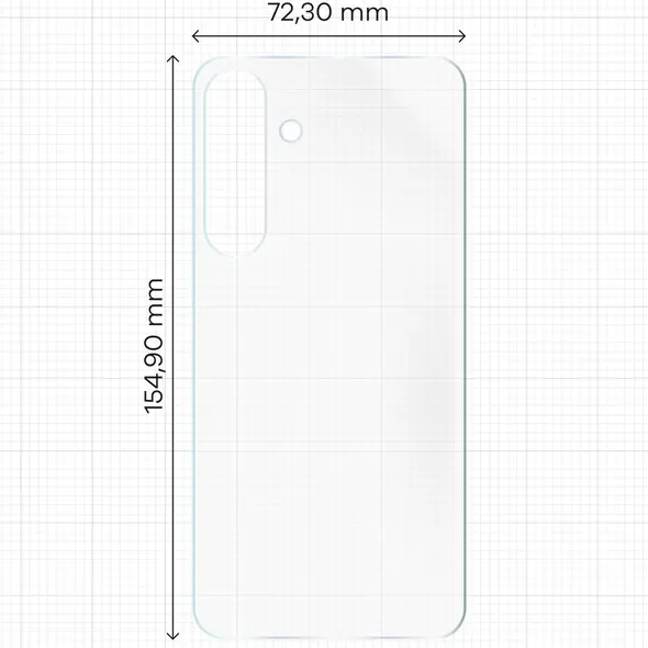 Folia hydrożelowa na tył Bizon Glass Hydrogel do Samsung Galaxy S25+ Plus [2 PACK]
