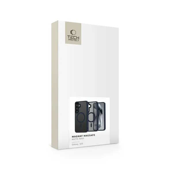 Etui Tech-Protect Magmat MagSafe Galaxy S25 Matte Navy