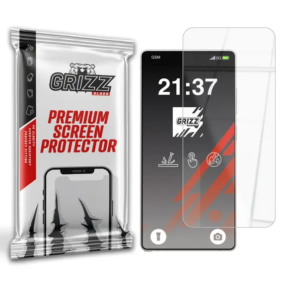 Szkło hybrydowe GrizzGlass HybridGlass do Samsung Galaxy S25 Ultra
