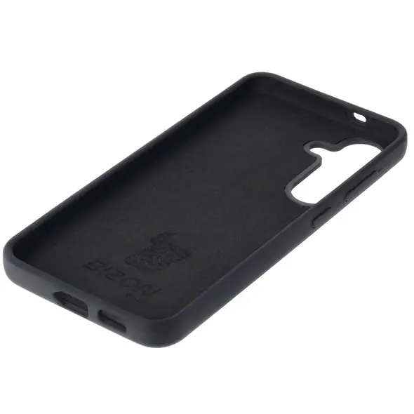 Silikonowe etui Bizon Soft Case do Samsung Galaxy S25 czarne