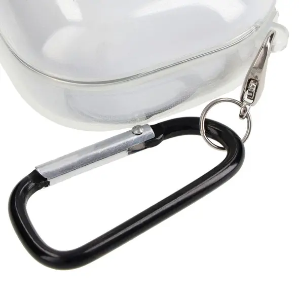 Etui Bizon Case Headphone Clear do Samsung Galaxy Buds Live / Pro / Buds2 / Buds2 Pro / Buds FE przezroczyste