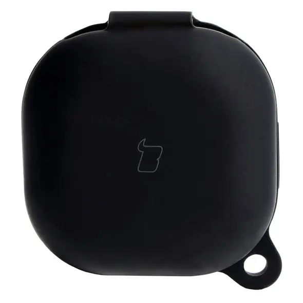 Etui Bizon Case Headphone Silicone do Samsung Galaxy Buds Live / Pro / Buds2 / Buds2 Pro / Buds FE czarne