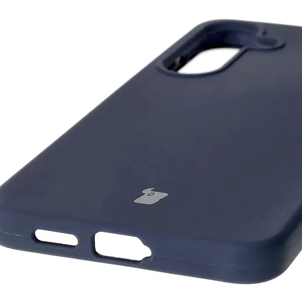 Silikonowe etui Bizon Soft Case do Samsung Galaxy S25+ Plus niebieskie
