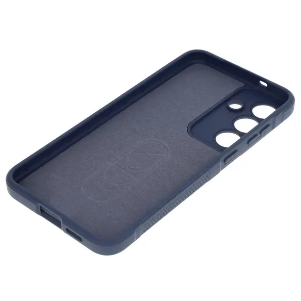 Pancerne etui Bizon Case Tur do Samsung Galaxy S25 Plus granatowe