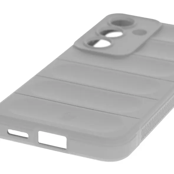 Pancerne etui Bizon Case Tur do Samsung Galaxy S25 jasnoszare