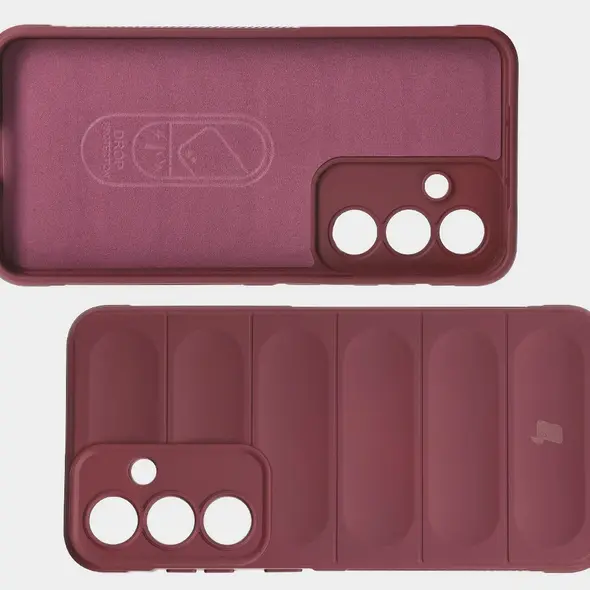 Pancerne etui Bizon Case Tur do Samsung Galaxy S25 Plus ciemnofioletowe