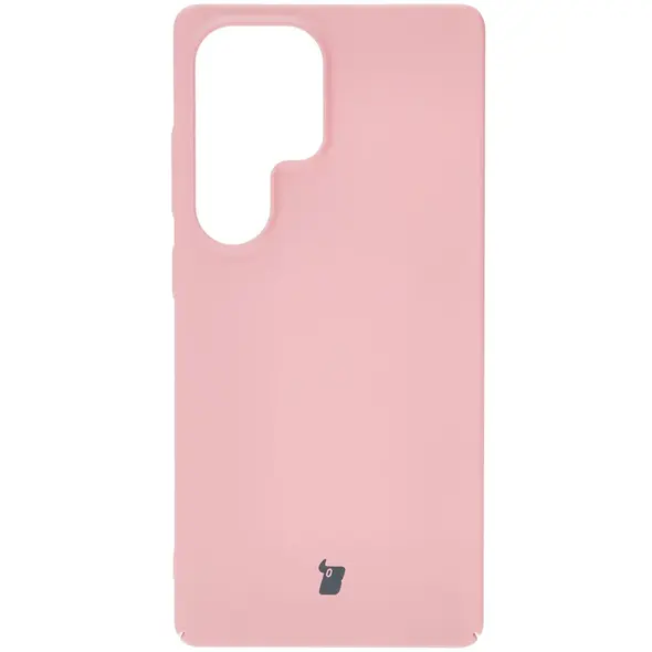 Etui Bizon Case Łupka do Samsung Galaxy S25 Ultra różowe