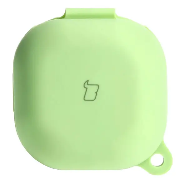 Etui Bizon Case Headphone Silicone do Samsung Galaxy Buds Live / Pro / Buds2 / Buds2 Pro / Buds FE zielone