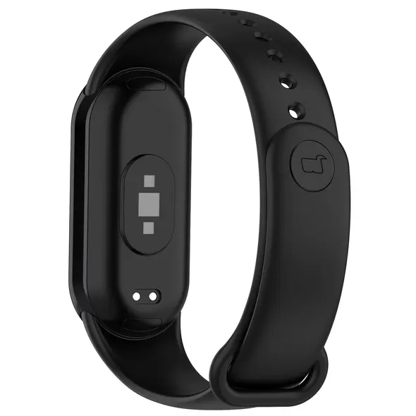 Pasek Bizon Strap Watch Dots do Xiaomi Mi Smart Band 8 czarny