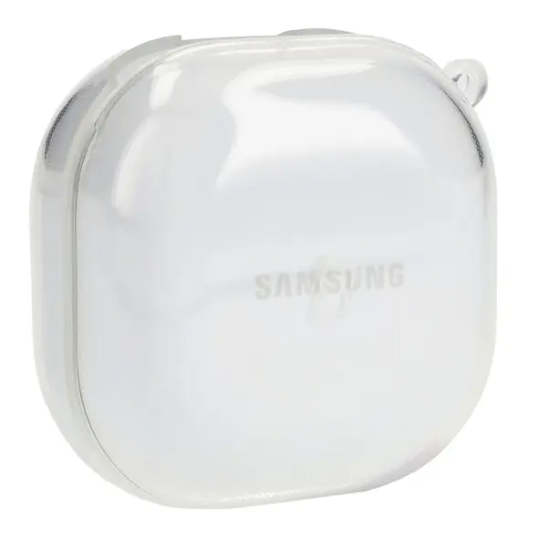 Etui Bizon Case Headphone Clear do Samsung Galaxy Buds Live / Pro / Buds2 / Buds2 Pro / Buds FE przezroczyste