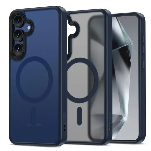 Etui Tech-Protect Magmat MagSafe Galaxy S25 Matte Navy