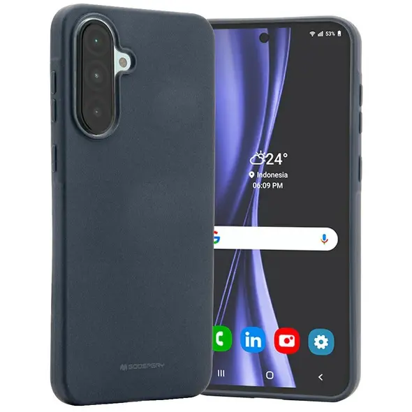 Etui Mercury Soft do Samsung Galaxy A36 granatowy