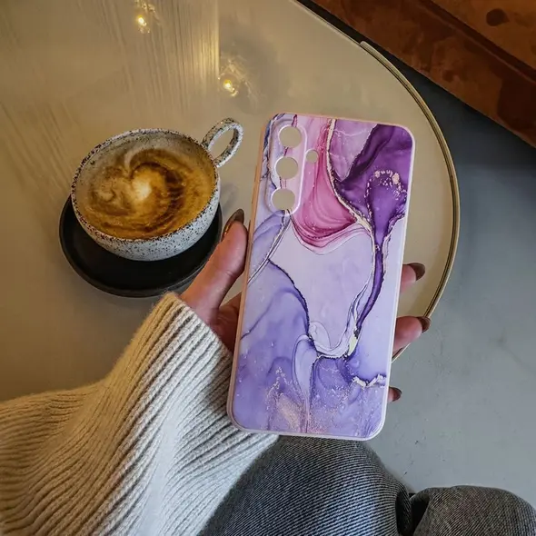 Etui Tech-Protect Icon Samsung Galaxy A36 4G / 5G Marble