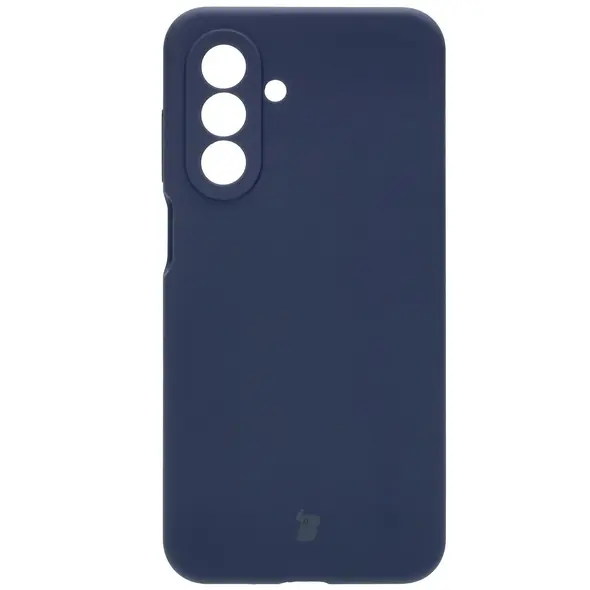 Silikonowe etui Bizon Soft Case do Samsung Galaxy A26 5G ciemnoniebieskie