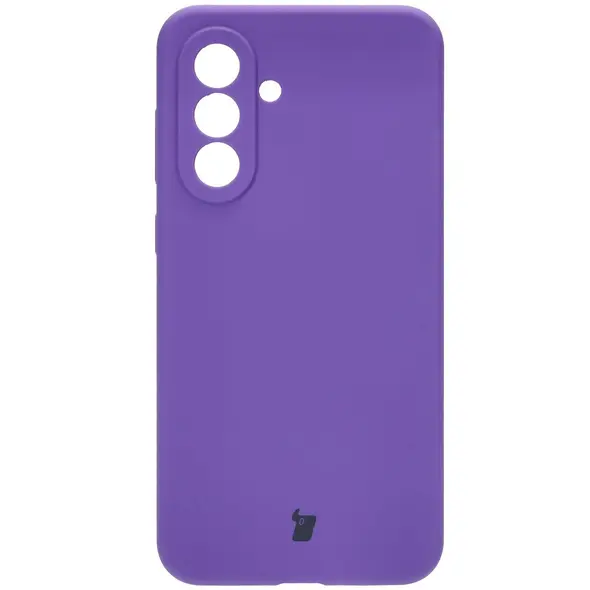 Silikonowe etui Bizon Soft Case do Samsung Galaxy A36 5G fioletowe