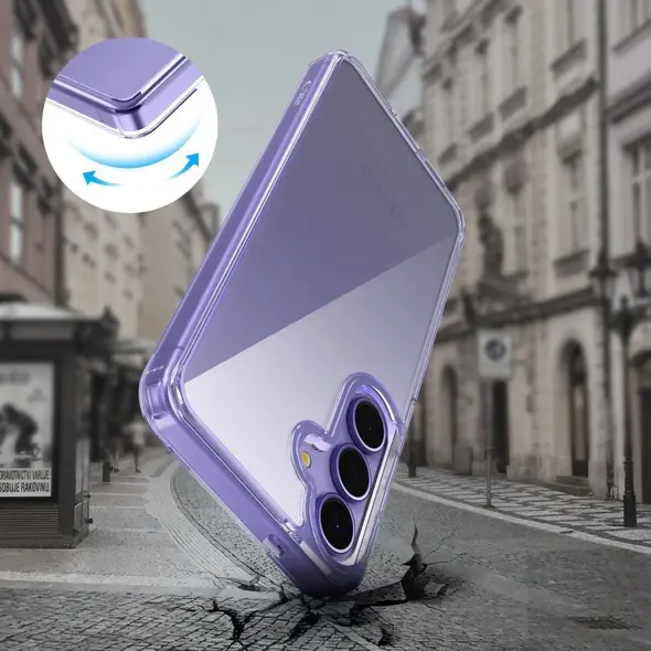 Etui Tech-Protect Flexair Hybrid Samsung Galaxy A36 5G Clear