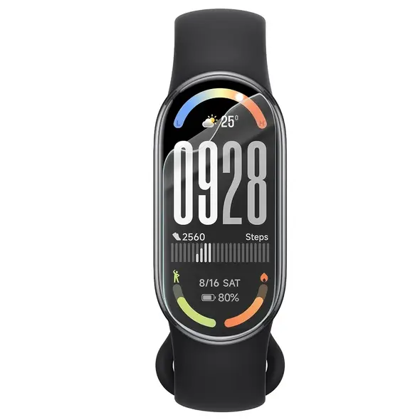 Folia hydrożelowa na ekran Bizon Glass Watch Hydrogel do Xiaomi Smart Band 10 [2 PACK]