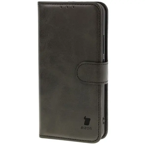 Etui z klapką Bizon Case Pocket do Xiaomi 15 czarne
