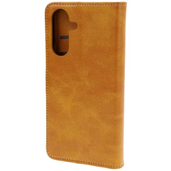 Etui z klapką Bizon Case Pocket do Samsung Galaxy A36 5G brązowe