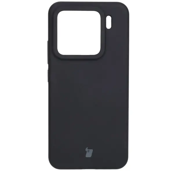Silikonowe etui Bizon Soft Case do Xiaomi 15 czarne