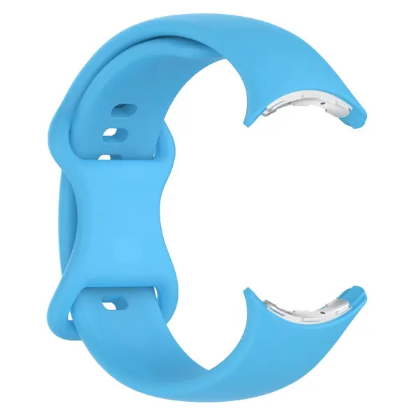 Silikonowy pasek Bizon Strap Watch Silicone do Google Pixel Watch 3/Watch 2/Watch 1 41mm niebieski