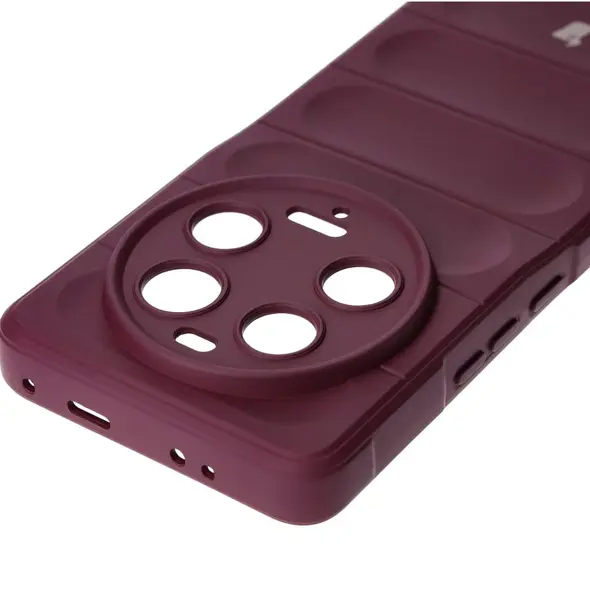 Pancerne etui Bizon Case Tur do Xiaomi 13 Ultra ciemnofioletowe