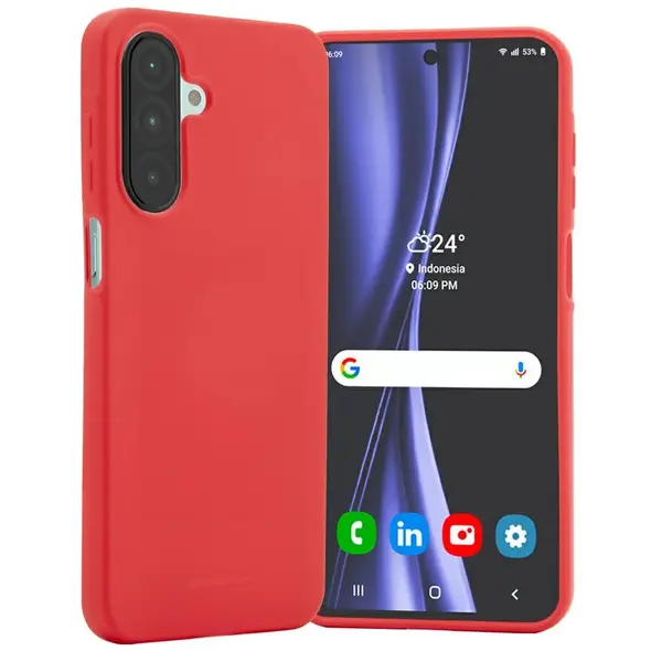 Etui Mercury Soft do Samsung Galaxy A26 czerwony