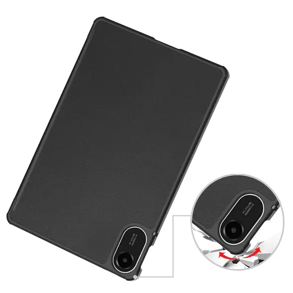 Etui z klapką Bizon Case Tab Croc do Xiaomi Redmi Pad 2 czarne