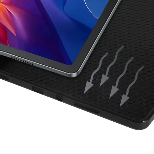 Etui z klapką Bizon Case Tab Lizard do Xiaomi Redmi Pad 2 czarne