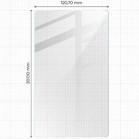 Szkło hartowane do tabletu Bizon Glass Tab Clear do Xiaomi Redmi Pad SE 8.7 [2 PACK]