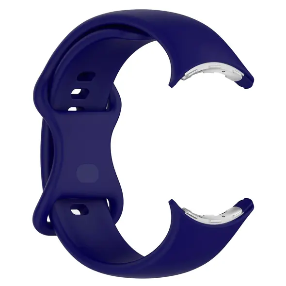 Silikonowy pasek Bizon Strap Watch Silicone do Google Pixel Watch 3 (45mm) szafirowy