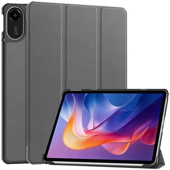 Etui z klapką Bizon Case Tab Croc do Xiaomi Redmi Pad 2 szare