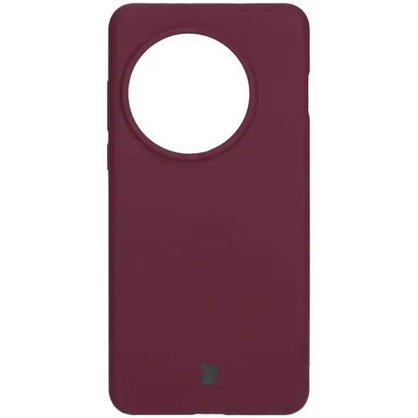 Silikonowe etui Bizon Soft Case do OnePlus 13 ciemnofioletowe