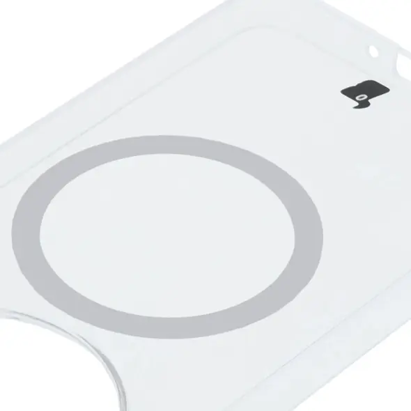Etui z pierścieniem magnetycznym Bizon Case CrystalO do OnePlus 13 przezroczyste