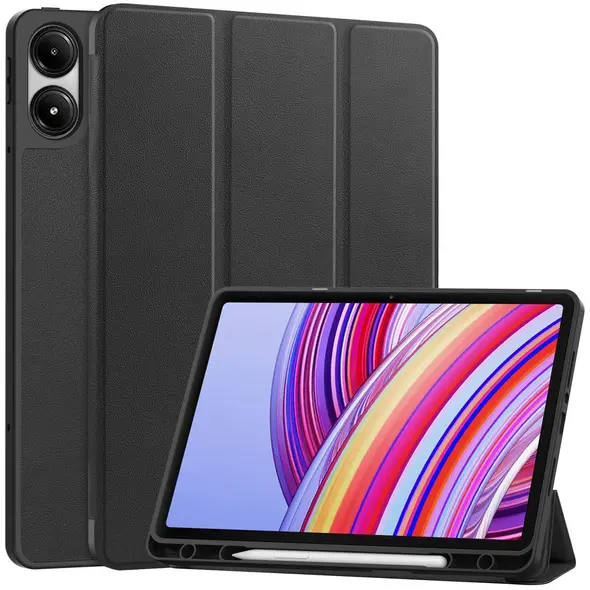 Etui z klapką Bizon Case Tab Lizard do Xiaomi Redmi Pad Pro 12.1 czarne