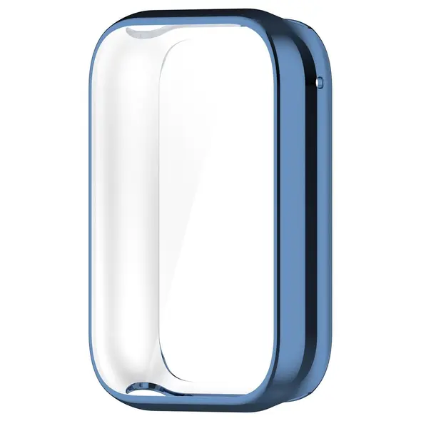 Etui z osłoną ekranu Bizon Case Watch Felipe do Xiaomi Mi Smart Band 9 Pro niebieskie