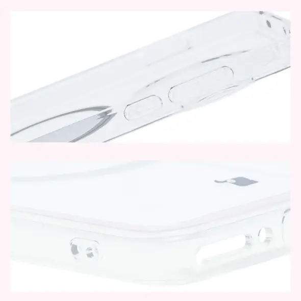 Etui z pierścieniem magnetycznym Bizon Case CrystalO do OnePlus 13 przezroczyste
