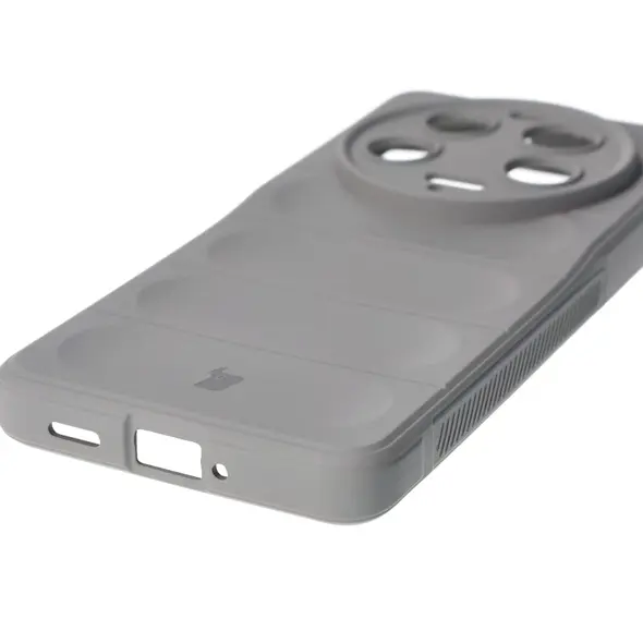 Pancerne etui Bizon Case Tur do Xiaomi 13 Ultra jasnoszare