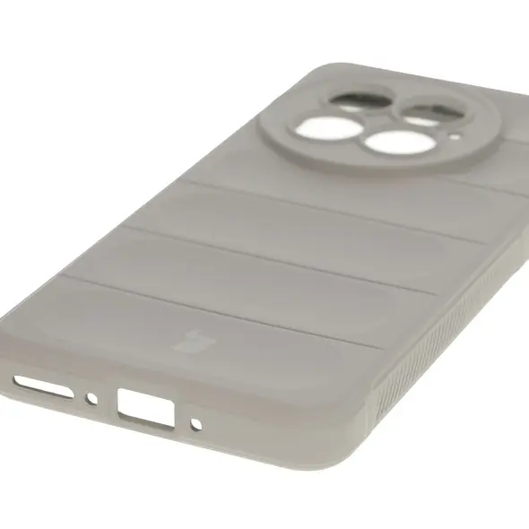 Pancerne etui Bizon Case Tur do OnePlus 13 jasnoszare