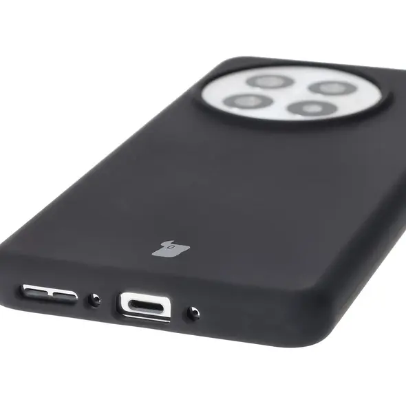 Silikonowe etui Bizon Soft Case do OnePlus 13 czarne
