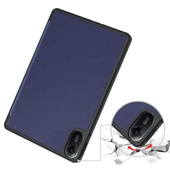 Etui z klapką Bizon Case Tab Lizard do Xiaomi Redmi Pad 2 granatowe