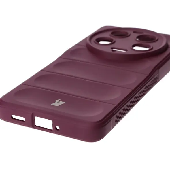 Pancerne etui Bizon Case Tur do Xiaomi 13 Ultra ciemnofioletowe
