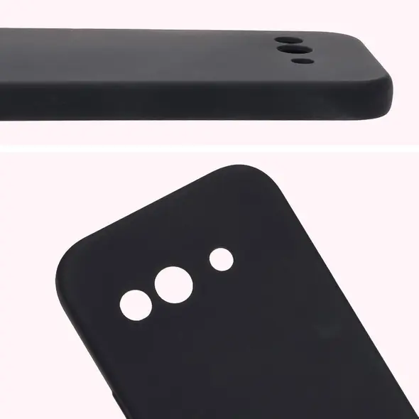 Silikonowe etui Bizon Soft Case do Google Pixel 9a czarne