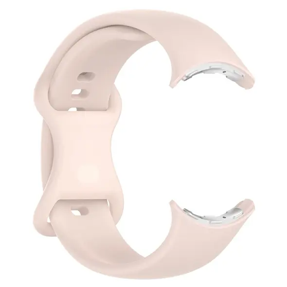 Silikonowy pasek Bizon Strap Watch Silicone do Google Pixel Watch 3 (45mm) jasnoróżowy