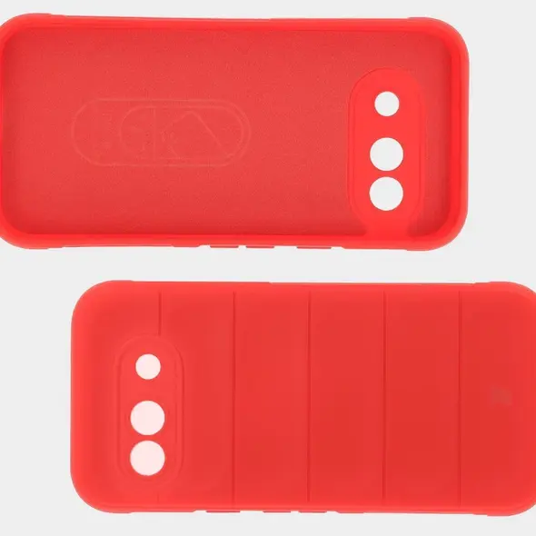 Pancerne etui Bizon Case Tur do Google Pixel 9a czerwone