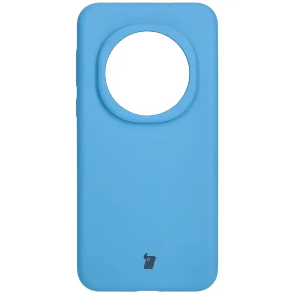 Silikonowe etui Bizon Soft Case do Honor Magic7 Pro niebieskie